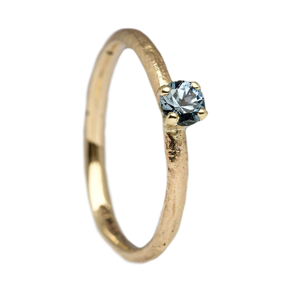 sapphire and gold ring
