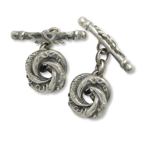 Silver Knot Cufflinks